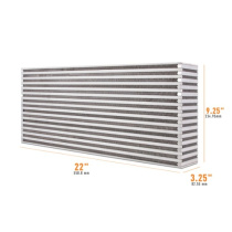 Universal Luft-Till-Luft Race-Intercooler Cellpaket 22.00'' x 9.25'' x 3.25'' Mishimoto